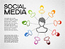 Social Media Shapes and Icons slide 2