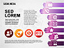 Social Media Shapes and Icons slide 4
