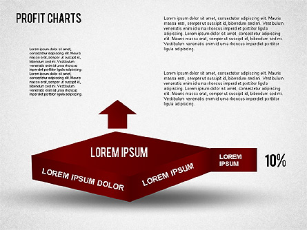 Profit Charts Presentation Template, Master Slide