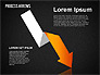 Origami Style Process Arrows slide 12