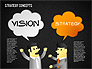 Strategy Concept Shapes slide 12