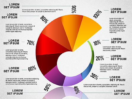 Infographics Report Toolbox Presentation Template, Master Slide