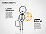 Business Illustrations with Characters slide 5