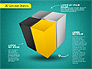 3D Cube Stages Shapes slide 12