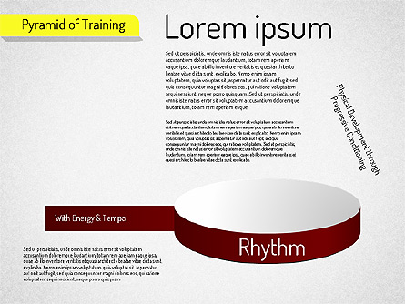 Pyramid of Training Presentation Template, Master Slide