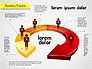 Business Process Arrows slide 1