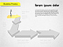 Business Process Arrows slide 2