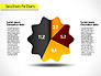 Creative Pie Charts (data driven) slide 3