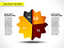 Creative Pie Charts (data driven) slide 8