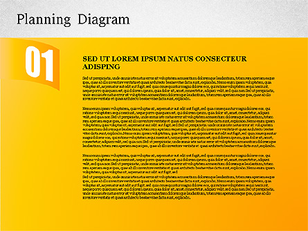 Planning Diagram Presentation Template, Master Slide
