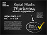 Social Media Marketing Shapes slide 14