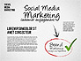 Social Media Marketing Shapes slide 6