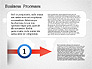 Process Arrow with Numbers slide 3