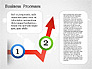 Process Arrow with Numbers slide 4