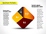 Creative Pie Charts Set (data driven) slide 1