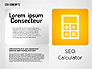 SEO Concept with Icons slide 11