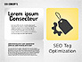 SEO Concept with Icons slide 7