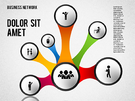 Step by Step Planning Diagram Presentation Template, Master Slide