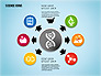 Science Process with Icons slide 1