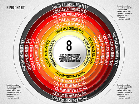 Ring Chart Toolbox Presentation Template, Master Slide