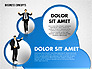 Business Illustrations with Silhouettes slide 3