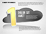 Cloud and Numbers Stickers slide 1