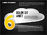 Cloud and Numbers Stickers slide 14