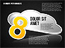 Cloud and Numbers Stickers slide 16