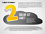 Cloud and Numbers Stickers slide 2