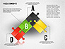 Puzzle Pieces Connections Diagram slide 3