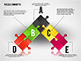 Puzzle Pieces Connections Diagram slide 4