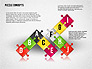 Puzzle Pieces Connections Diagram slide 5