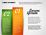 Banners with Numbers Options slide 6