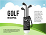 Golf Infographics slide 1