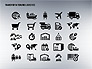 Transportation and Logistics Process with Icons slide 16