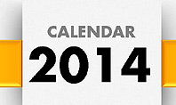 2014 Calendar for PowerPoint
