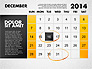 2014 Calendar for PowerPoint slide 13