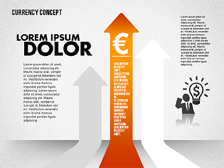 Currency Concept Presentation Template, Master Slide