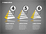 3D Layered Pyramid Diagram slide 16