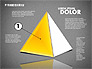 3D Layered Pyramid Diagram slide 9