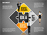 Idea Puzzle Concept with People slide 11