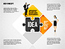 Idea Puzzle Concept with People slide 2