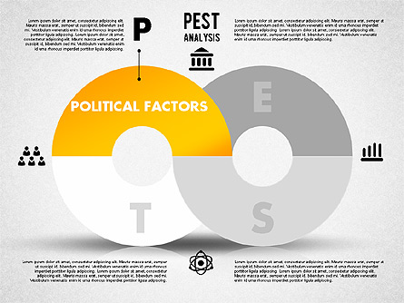 PEST Analysis Presentation Template, Master Slide