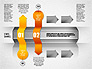 4 Steps Process Diagram slide 2