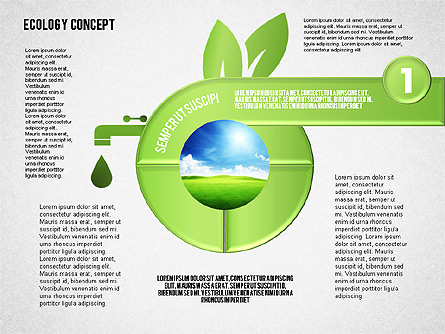 Stages with Icons and Photo Diagram Presentation Template, Master Slide