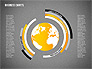 Chart with Globe slide 12