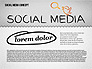 Social Media Presentation Concept slide 1
