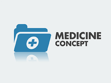 Medical Presentation Concept Presentation Template, Master Slide