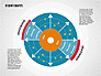 Radar Chart in Flat Style slide 1