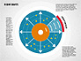 Radar Chart in Flat Style slide 2